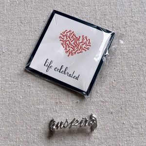 Keep Collective Script Word - Inspire, Silver